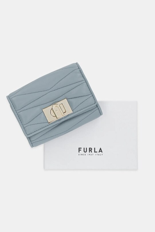 Furla portfel skórzany WP00225.BX3221.3963S niebieski