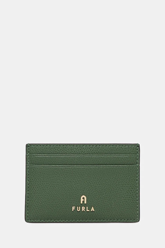 Furla portacarte in pelle custodia per carte verde WP00305.ARE000.OLI00