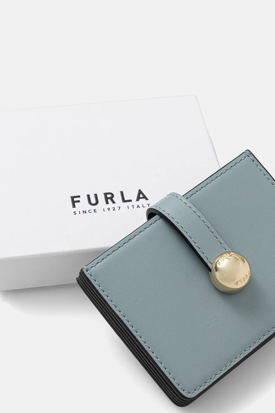 Шкіряний чохол на банківські карти Furla сірий WP00549.AX0733.4247S