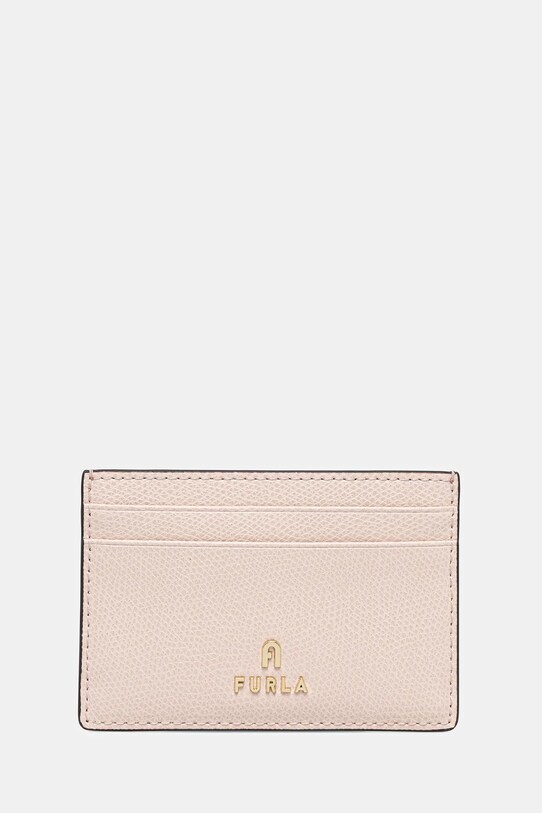 Шкіряний чохол на банківські карти Furla чохол для карт рожевий WP00305.ARE000.0496S