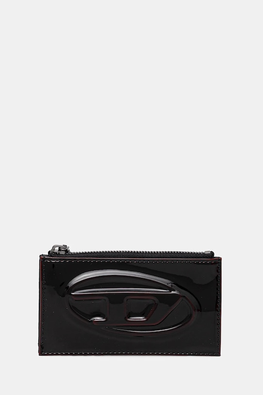 Diesel portfel 1DR 2.0 1DR CARD HOLDER III skóra licowa czarny X10392.P8008
