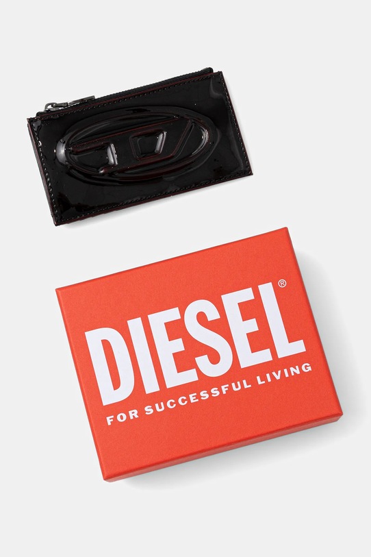Аксессуары Кошелек Diesel 1DR 2.0 1DR CARD HOLDER III X10392.P8008 чёрный