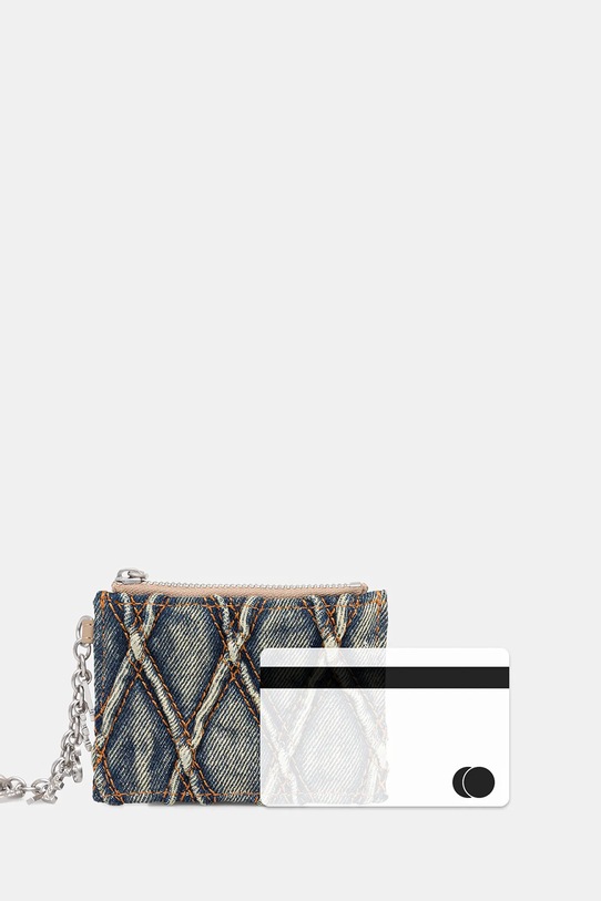 Кошелек Diesel CHARM-D CARD HOLDER WITH CHAIN X10417.P5570