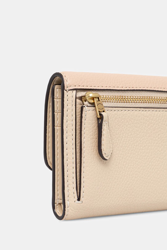 Kožená peněženka Coach Mila CAO14 béžová AW25