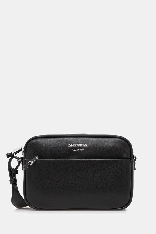 Emporio Armani torebka skórzana skóra licowa czarny EW003032.AF19229