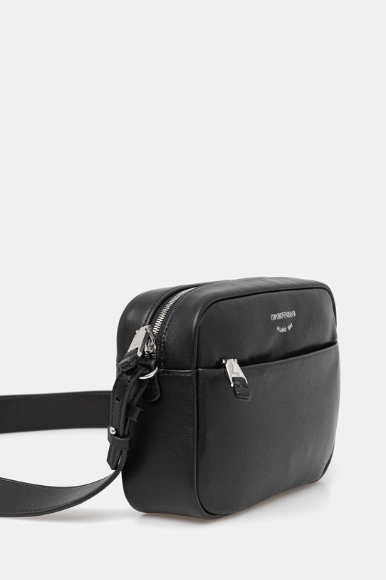 Emporio Armani torebka skórzana EW003032.AF19229 czarny AW25