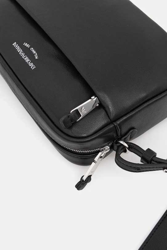 Emporio Armani torebka skórzana czarny EW003032.AF19229