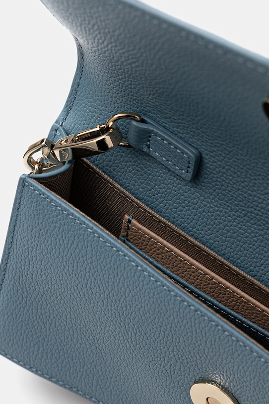 Emporio Armani kopertówka skórzana EW003036.AF19568 niebieski