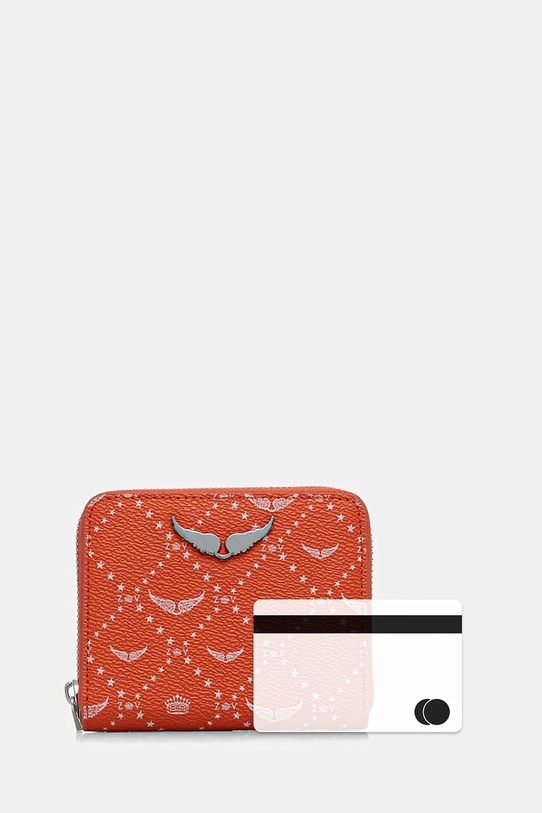 ZADIG&VOLTAIRE portfel pomarańczowy LWSG03640