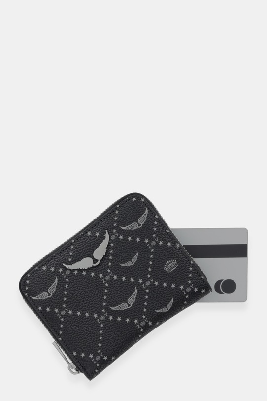 ZADIG&VOLTAIRE portfel czarny LWSG03640