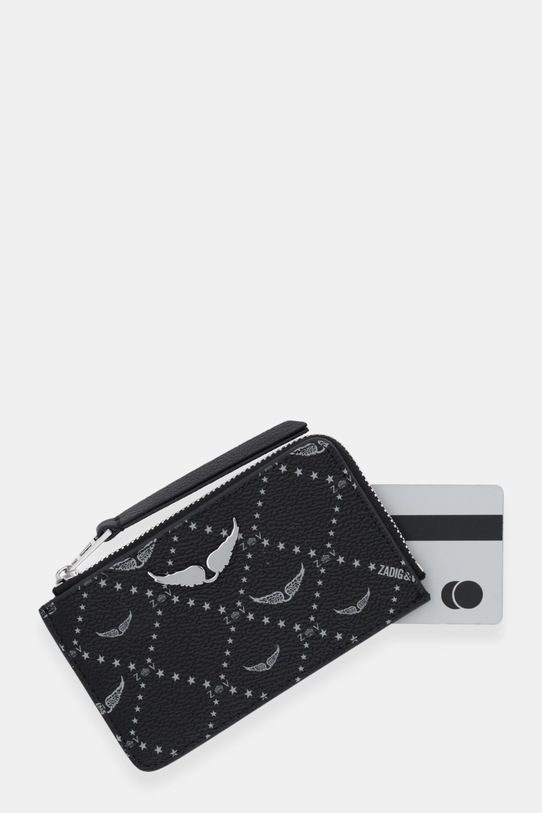 Akcesoria ZADIG&VOLTAIRE portfel LWSG03642 czarny