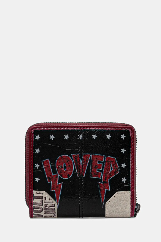 Кожаный кошелек ZADIG&VOLTAIRE кожа чёрный LWSG03712