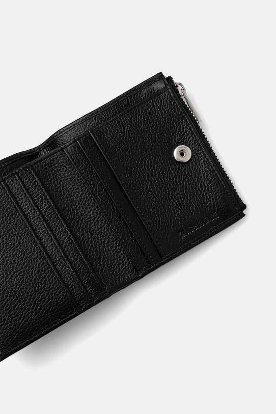 ZADIG&VOLTAIRE portfel skórzany LWSG03725 czarny AW25