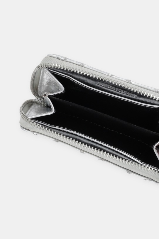Akcesoria ZADIG&VOLTAIRE portfel skórzany LWSG03721 srebrny