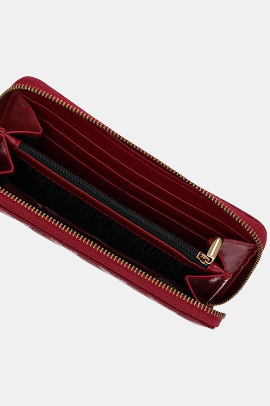 Kurt Geiger London portofel de piele KENSINGTON burgundia 647050319