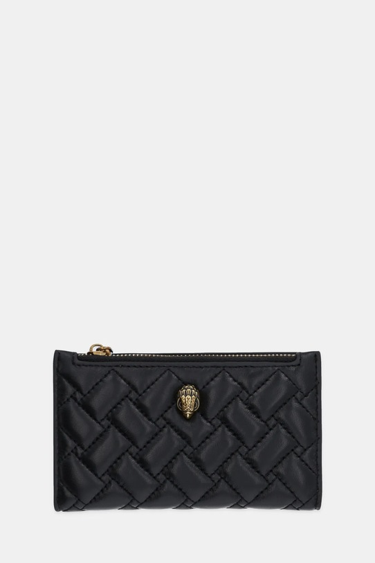 Kurt Geiger London portfel skórzany KENSINGTON drobny wzór czarny 4703900109