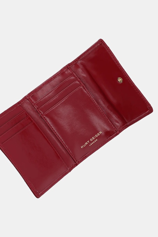 Kurt Geiger London portfel skórzany bordowy 458850319