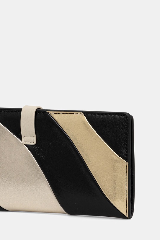 Akcesoria Kurt Geiger London portfel skórzany KENSINGTON 2712065109 czarny