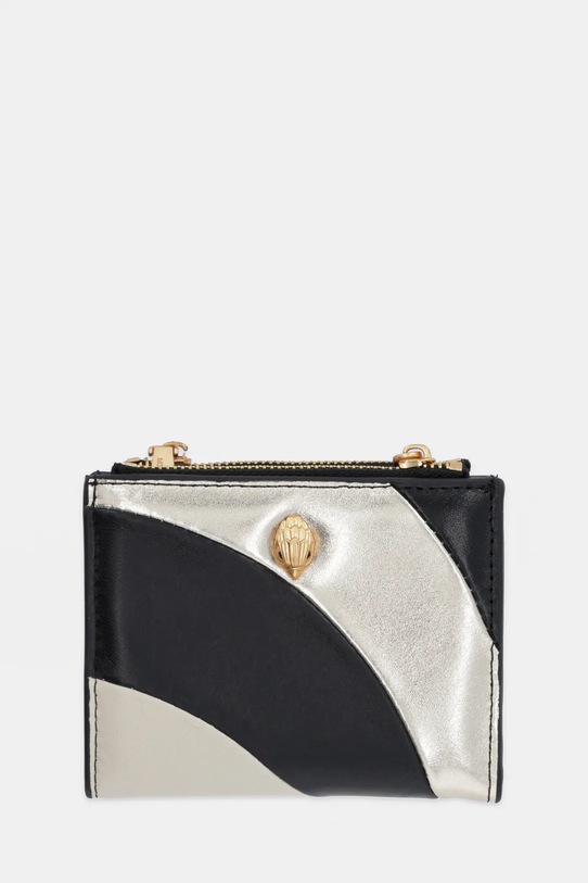 Kurt Geiger London portfel skórzany KENSINGTON skóra licowa czarny 4198765109