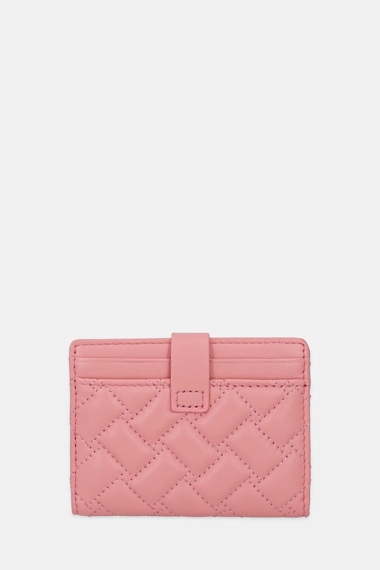 Kožené pouzdro na karty Kurt Geiger London KENSINGTON 1275057109 růžová AW25