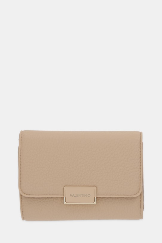 Valentino Bags portfel BABETTE RE imitacja skóry licowej beżowy VPS9K143