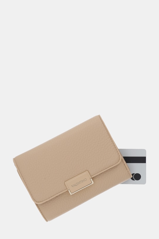 Valentino Bags portfel BABETTE RE beżowy VPS9K143