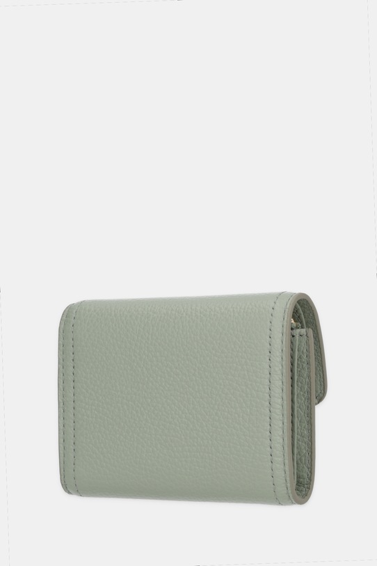 Coccinelle portofel de piele COCCINELLECAMPUS E2.RFF.11.F0.01 verde AW25