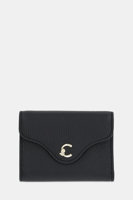 Coccinelle portofel de piele COCCINELLE C-ME piele negru E2.SSL.11.F0.21