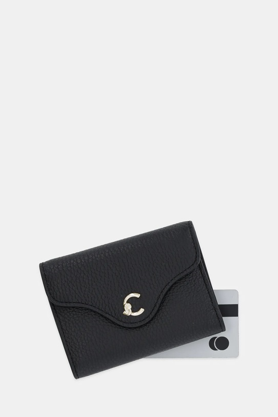 Accesorii Coccinelle portofel de piele COCCINELLE C-ME E2.SSL.11.F0.21 negru