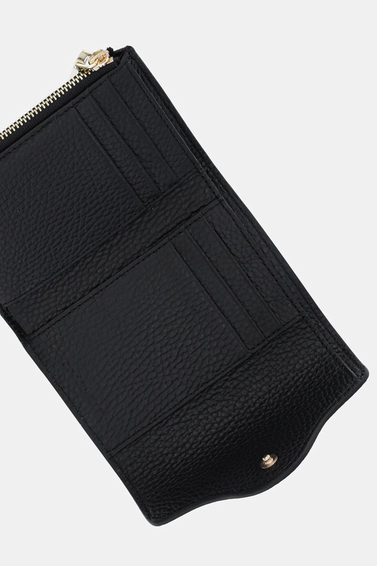 Coccinelle portofel de piele COCCINELLE C-ME negru E2.SSL.11.F0.21