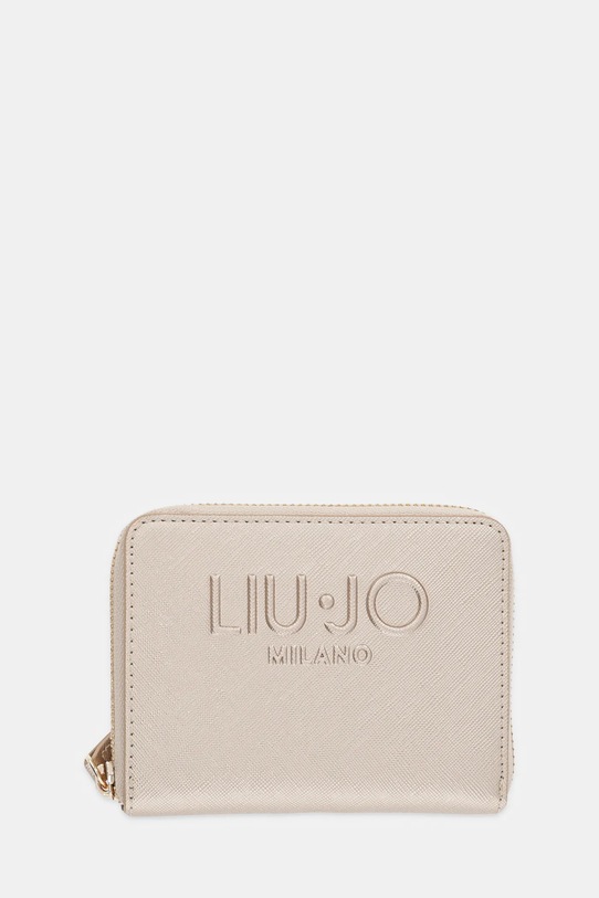 Liu Jo portfel imitacja skóry licowej złoty AF5156.E0087