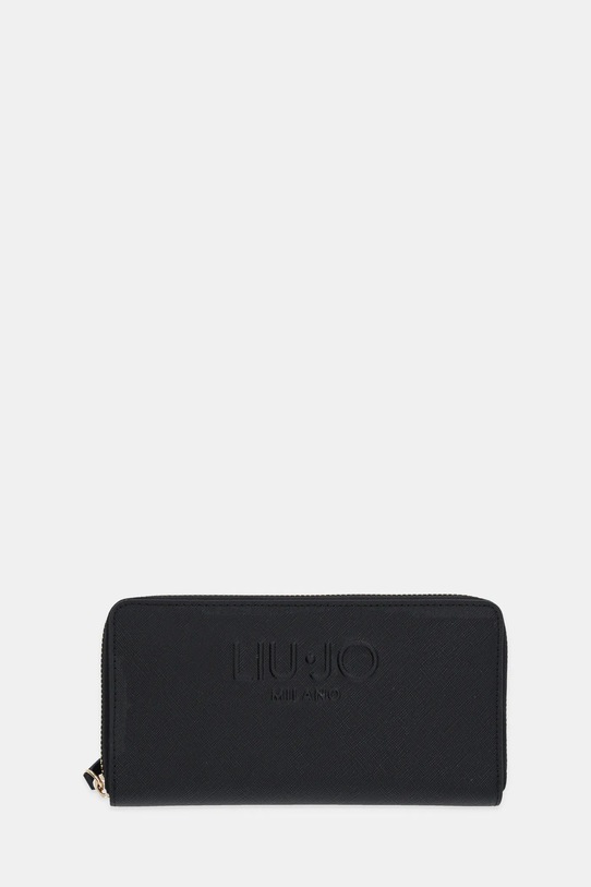 Liu Jo portfel imitacja skóry licowej czarny AF5170.E0087
