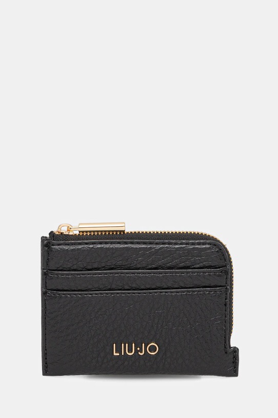 Etui za kartice Liu Jo Prijazno od planeta črna AF5173.E0027