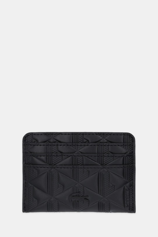 Lacoste etui na karty skórzane etui na karty czarny NF4828MH