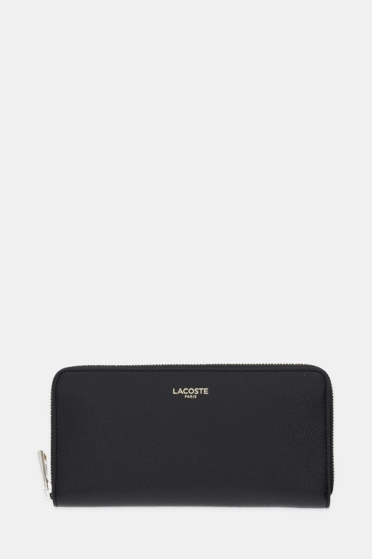 Lacoste portfel skóra licowa czarny NF5097PH