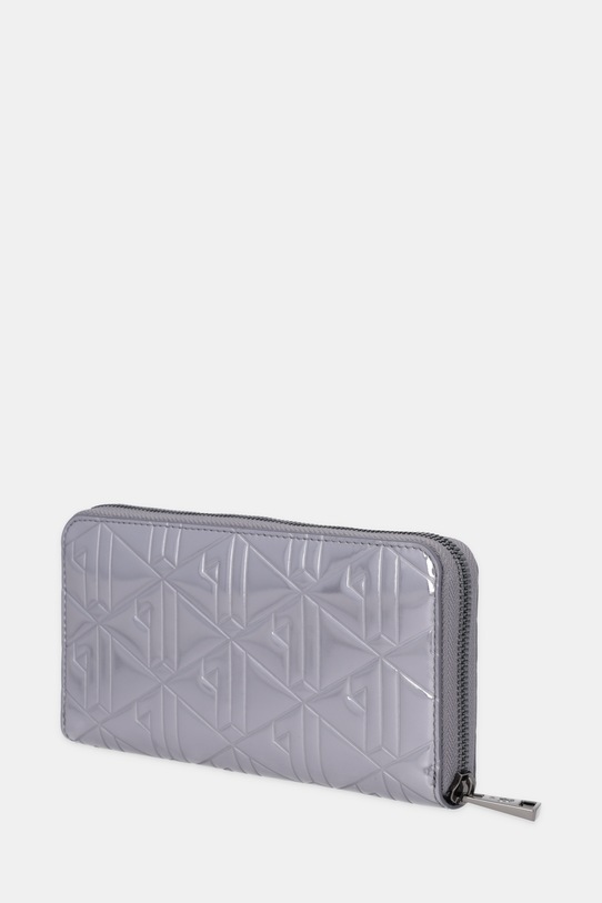 Lacoste portfel skórzany NF5138HN srebrny AW25