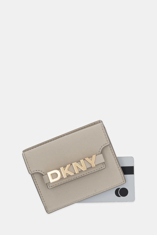 Аксесоари Кожен портфейл Dkny R52ZKM22 бежов