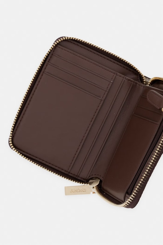 Akcesoria DKNY portfel damski R5215M25 brązowy