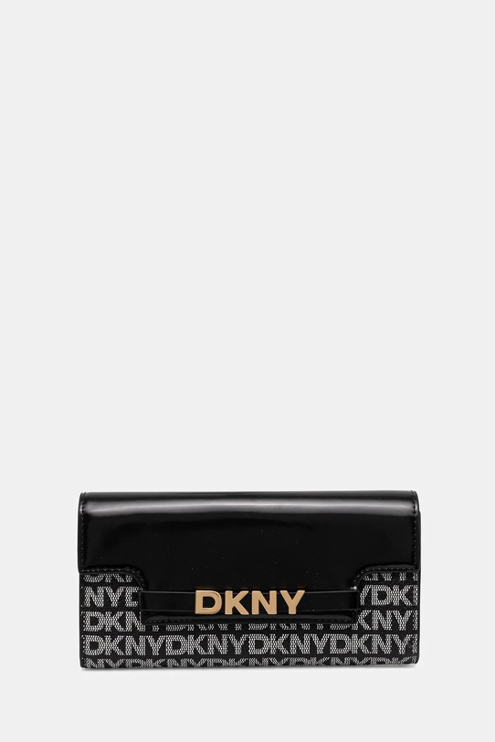 Dkny portfel syntetyczny czarny R52Q5M29