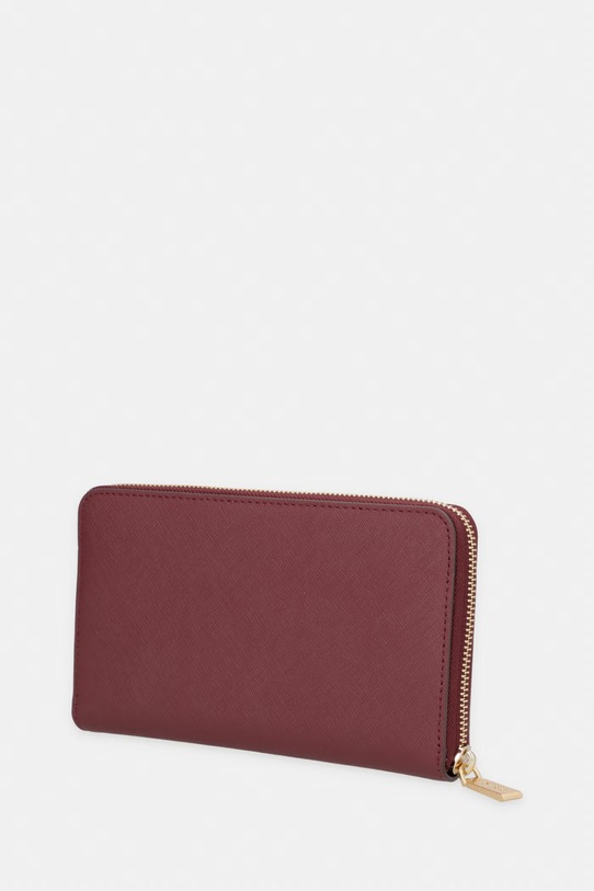 DKNY portfel damski skórzany R521KM28 bordowy AW25