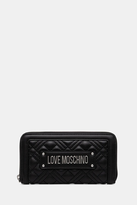 Love Moschino portfel drobny wzór czarny JC5600PP1NLA000B