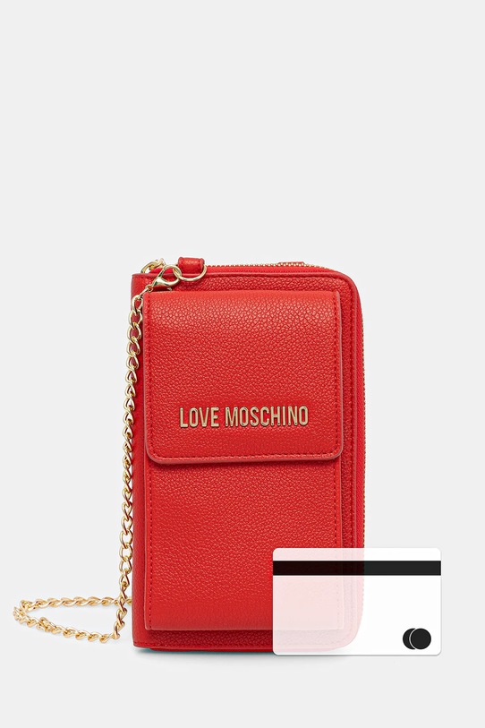 Love Moschino portofel JC5701PP1NLD0500 rosu