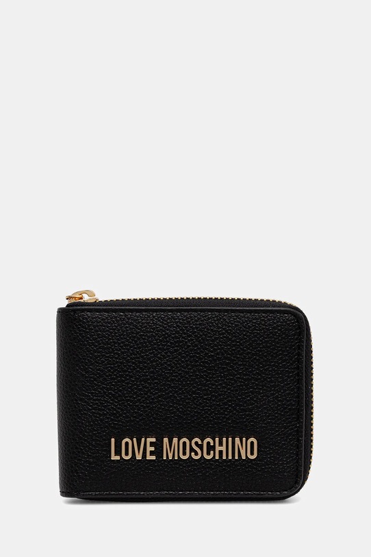 Love Moschino portfel drobny wzór czarny JC5639PP1NLD0000