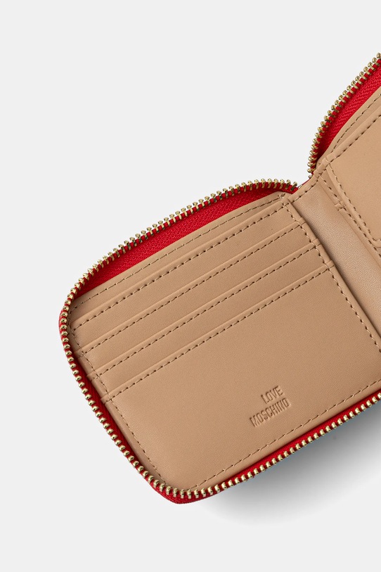 Love Moschino portfel JC5639PP1NLD0500 czerwony AW25