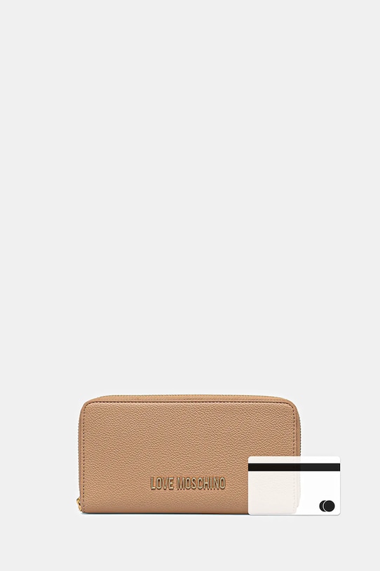 Love Moschino portfel JC5700PP1NLD0104 beżowy