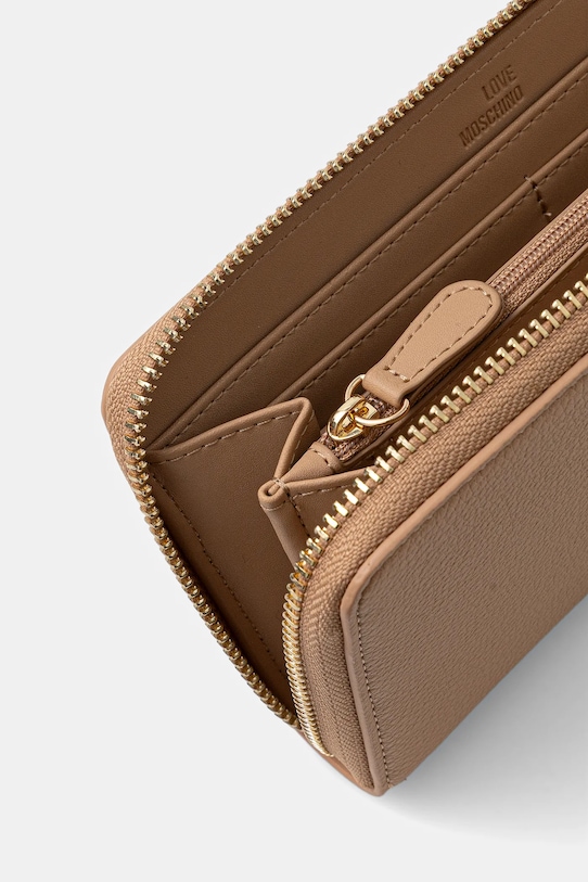 Love Moschino portfel JC5700PP1NLD0104 beżowy AW25