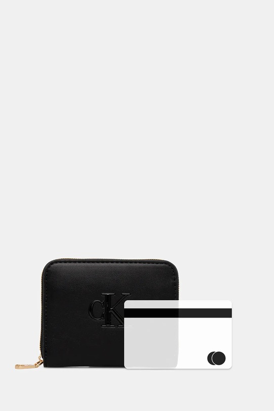 Denarnica Calvin Klein LV04F1026G črna