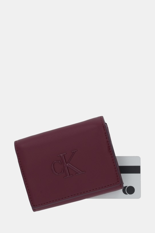 Calvin Klein portfel bordowy LV04F1047G