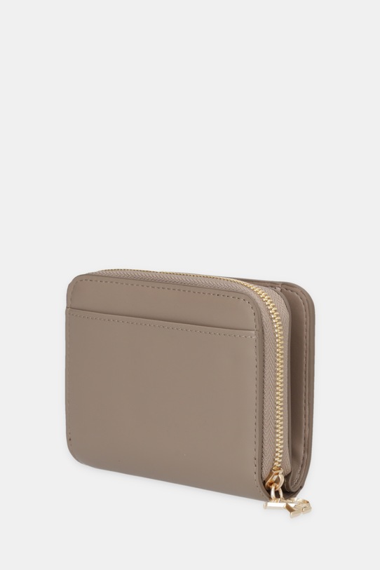 Calvin Klein portfel skórzany LV04F1075G beżowy AW25