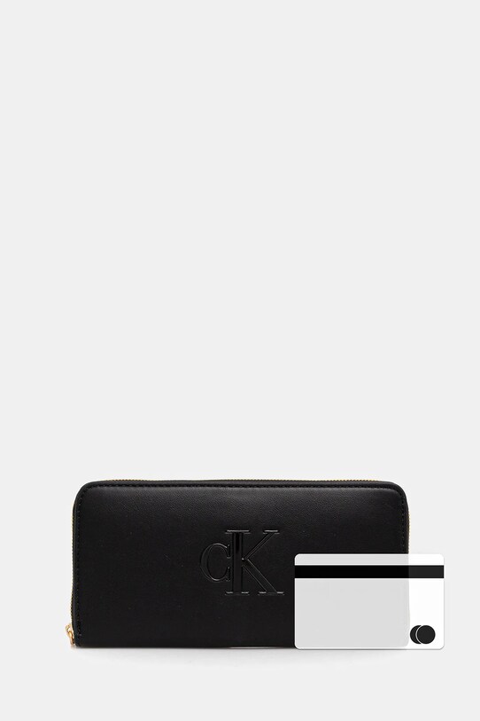 Calvin Klein portfel LV04F1077G czarny